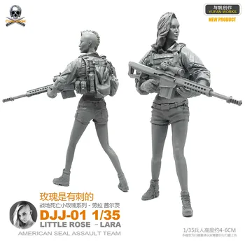

1/35 Female SEAL Little Rose Laura Series Sniper DJJ-01