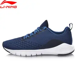 Li-Ning Для мужчин FLEX RUN кроссовки дышащие однотонные Тканные подкладка комфорт текстильная Спортивная обувь Кроссовки ARKN015 XYP819