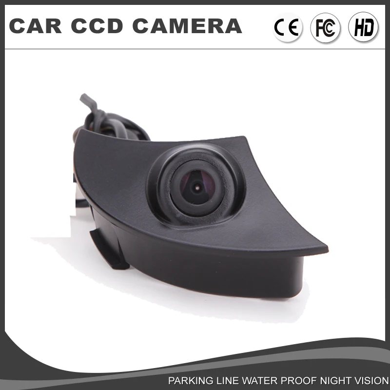 Автомобильная камера переднего вида CCD с логотипом эмблемой для TOYOTA high Lander Camry