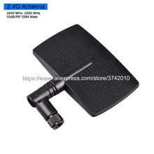 2,4G 10dBi с высоким коэффициентом усиления WiFi панельная антенна маршрутизатор Антенна c разъемами RP SMA Male