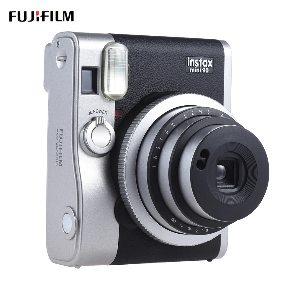 Fujifilm Instax Mini 90 Neo классическая фотокамера с ЖК-дисплеем для макросъемки с двойным затвором