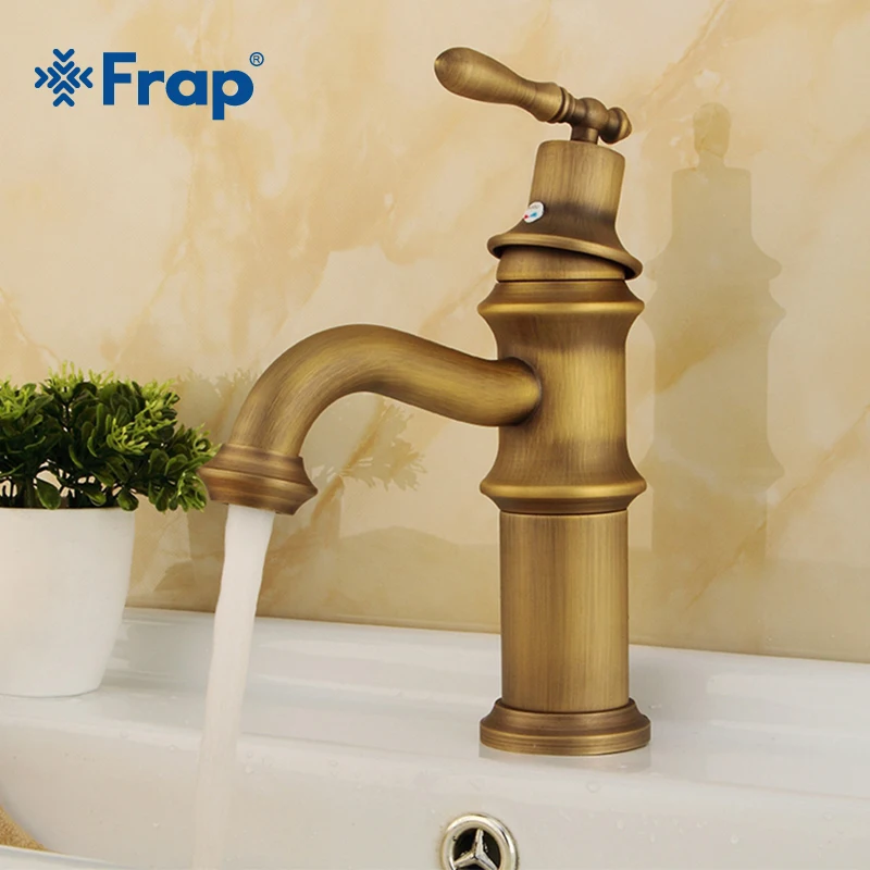 FRAP Newly Faucet copper faucets bath Bathroom Sink Basin Faucet Brass Single Ceramic Handle
