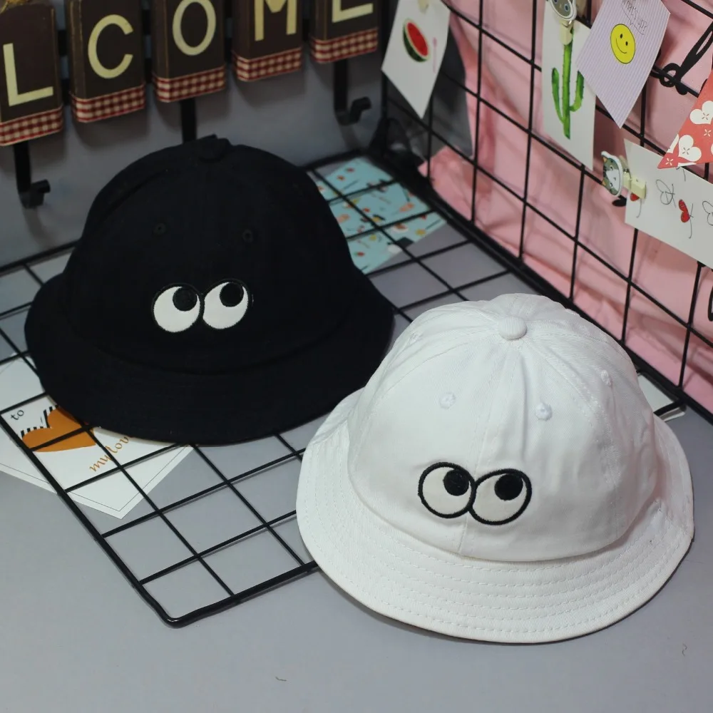 

Cute Print Summer Baby Hat for Girls Boys Cotton Toddler Infant Sun Cap with Ears Kids Bucket Hat for 1-3 Years 1 PC