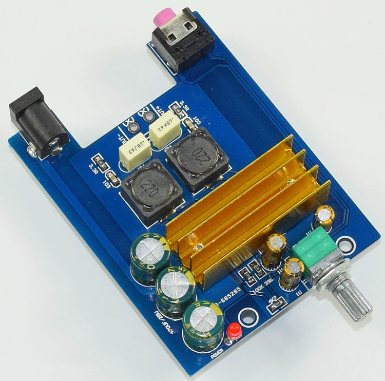 TPA3116 DC24V 2A 100W Mono HIFI Class D плата цифрового усилителя сабвуфера|Усилители мощности| |