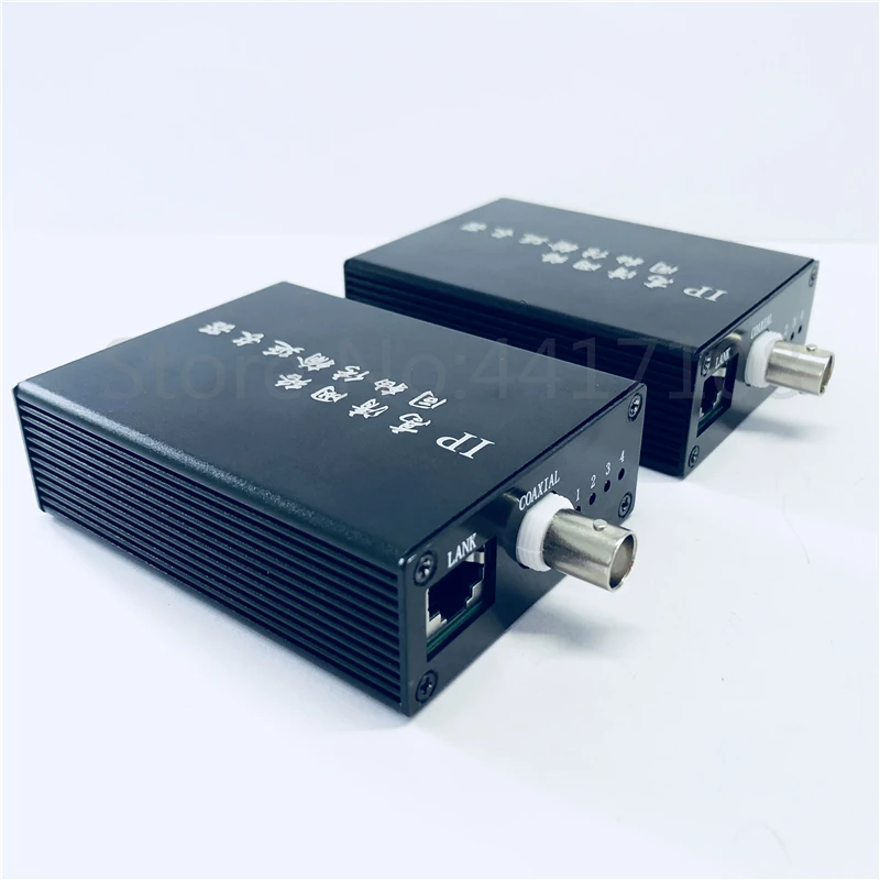 

1 pair 10/100M 1 BNC to rj45 Port IP Extender CCTV HD IP Video Extender EOC slave Ethernet over Coax Extender up to 2KM