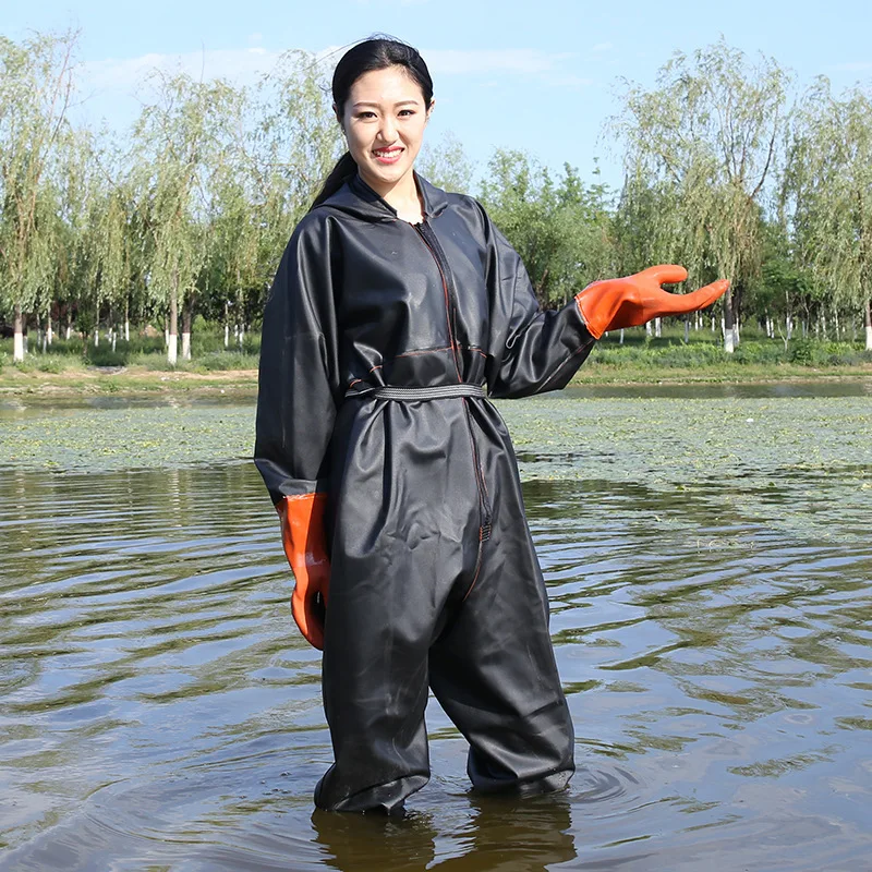 Hip Waders Full Body Waterproof Fishing Suit With Wading Boots