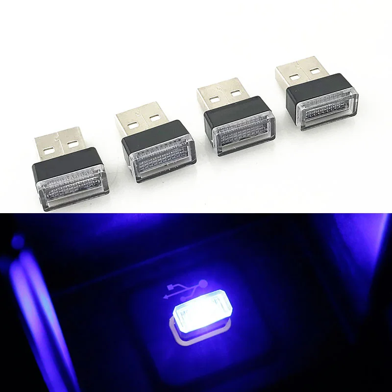 

USB Mini LED Night Light for Car Interior Lighting Lower Lamp for Mercedes-Benz all class A B C E S G M ML CL CLK CLS GL GLK R