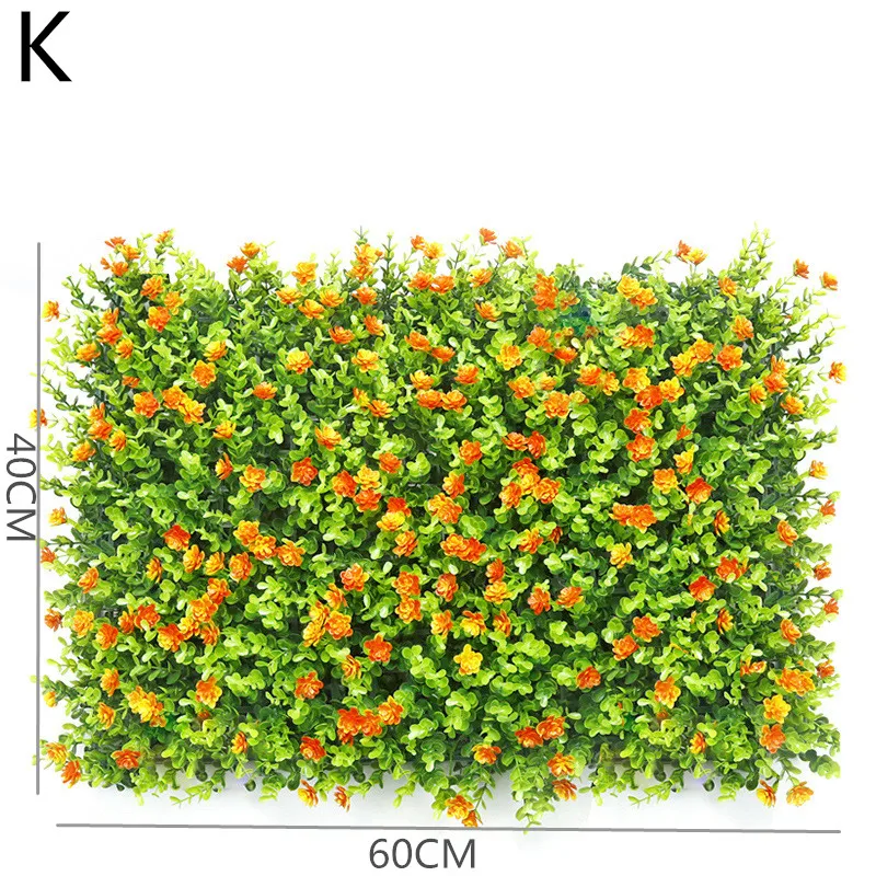 Имитация зеленой лужайки искусственные зеленые горшечные растения стены Свадьба отель фон Декор стены магазин окна магазин вечерние украшения 1 шт - Цвет: K
