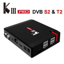 MECOOL KIII Pro Android TV Box Satellite TV Receiver DVB S2 T2 DVB-C 3G 16G Amlogic S912 4K 3D Media Player AC Wifi 1000M LAN