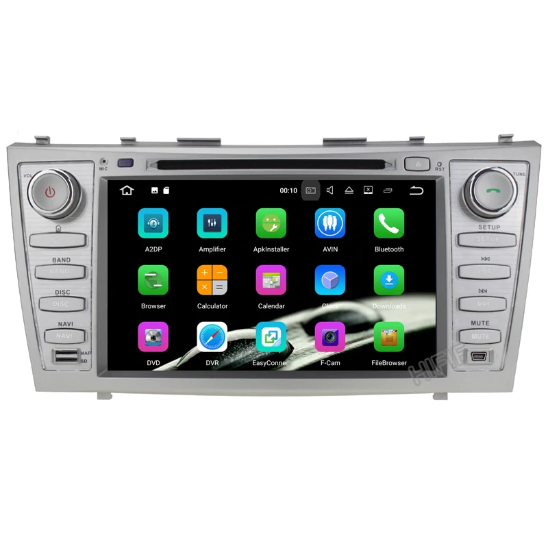 Top IPS 6 Core 4G+64G RAM Android 9.0 Car DVD GPS Navigation Multimedia Player Car Stereo for Toyota CAMRY 2006-2011 Radio Headunit 1