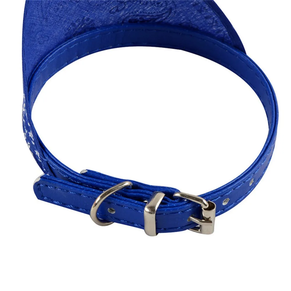 Title 13, Adjustable Dog Bandana Leather Printed Soft Col...