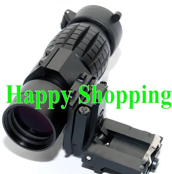 

High quality QD FTS 3X Magnifier Rifle Scope for airsoft hunting black