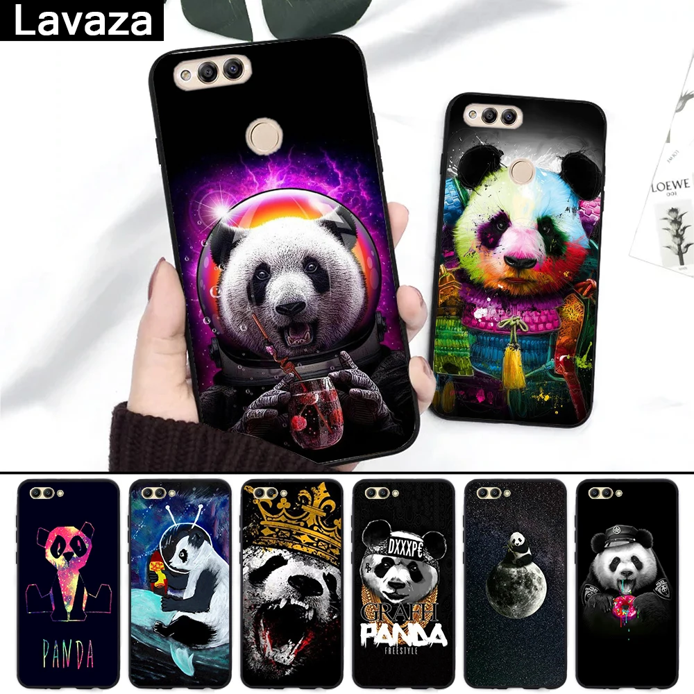 

Lavaza Panda Dab on the EM Silicone Case for Huawei Honor 6A 7A 3GB Pro 7X 8 Lite 8X 8C 9 Note 10View 20 9X