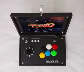 

Portable mini 3D fighting Pandora game 2448 in 1 Game Retro Video Game Console with 10 inch HD screen TF card Joystick Game