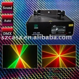 

140mW RGY Laser Light DMX DISCO CLUB DJ Party KTV Christmas lighting (CTL-RGY)