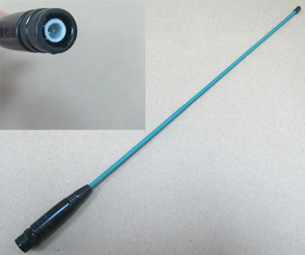 OPPXUN OPX 771PLUS зеленый BNC Двухдиапазонный VHF/UHF 144/430 МГц с подкладкой радио антенна для