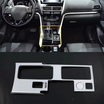 

For Left Hand Drive! For Mitsubishi Eclipse Cross 2017-2018 Accessories Car-styling Car Gear Box Panel Decoras Cover Trim 2*