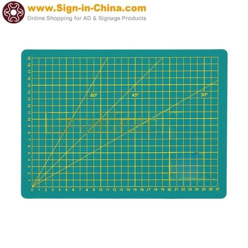 

0.3 x 45 x 30cm Non Slip Printed Grid Lines Durable PVC Self-Healing Cutting Mat A3 (A Level 3 Ply)