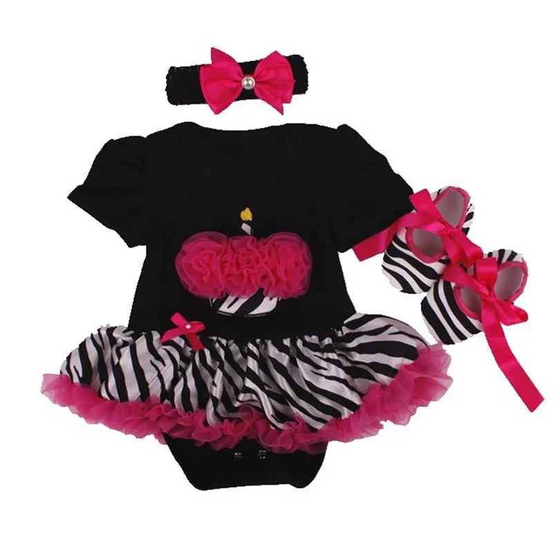 3 шт. детский кружевной комбинезон для девочек|baby girls clothing|infant clothingbirthday outfit |