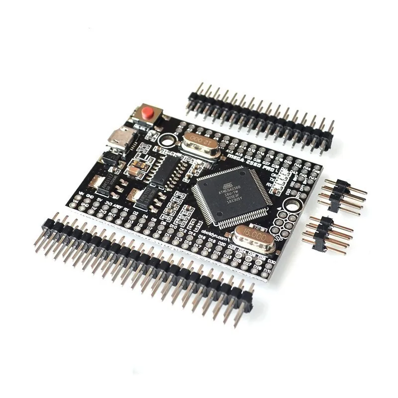 

MEGA 2560 PRO Embed CH340G/ATMEGA2560-16AU Chip with male pinheaders Compatible for arduino Mega 2560 DIY