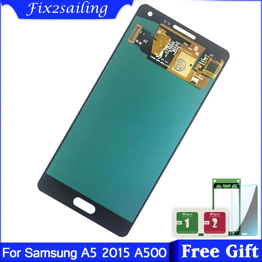 ЖК дисплей для Samsung Galaxy A5 2015 A500 A500F A500H A500M сенсорный экран дигитайзер сборка
