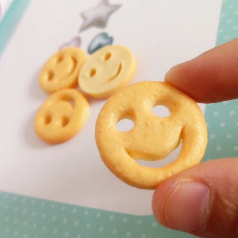 Smile Face Potato Flatback
