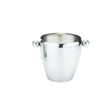 На заказ 1500 мл нержавеющей ведро льда бар большое ведро для льда с ручкой