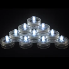 100 шт светодиодный мороз! 2 шт на батарейках Свадебный декор маленькие водонепроницаемые светодиодные фонари