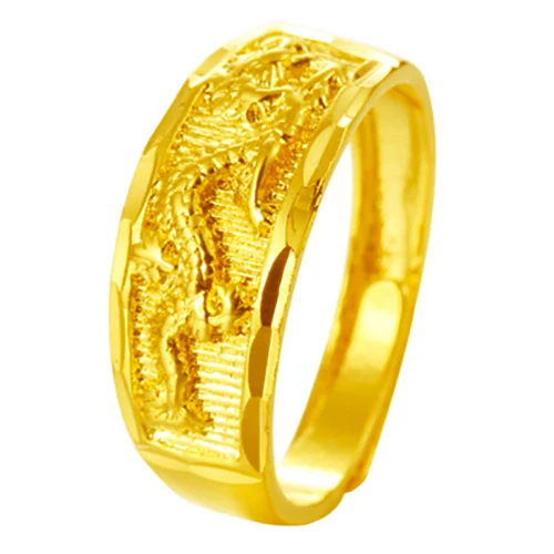 Abacus Ring Poh Kong Ring For Men Auspicious Golden Abacus Ring