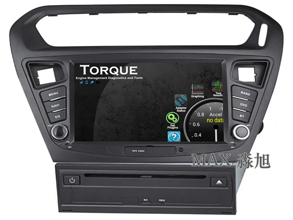 Top MAX 2G Car Radio GPS Navigation System For Peugeot 301 /Citroen Elysee CD Player Bluetooth call/music Free Map SWC Mirror Link 11
