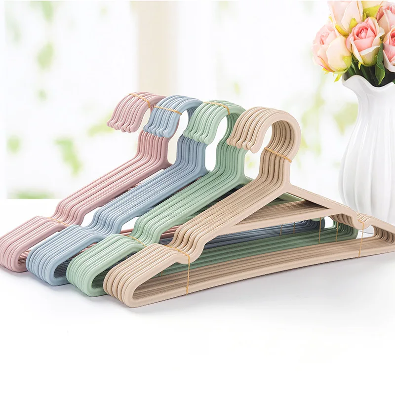 

5pcs/Lot Portable Clothes Hangers Non-Slip Hook For Suit Coat Closet Garment Outdoor Drying Rack Plastic Clothing Hanger