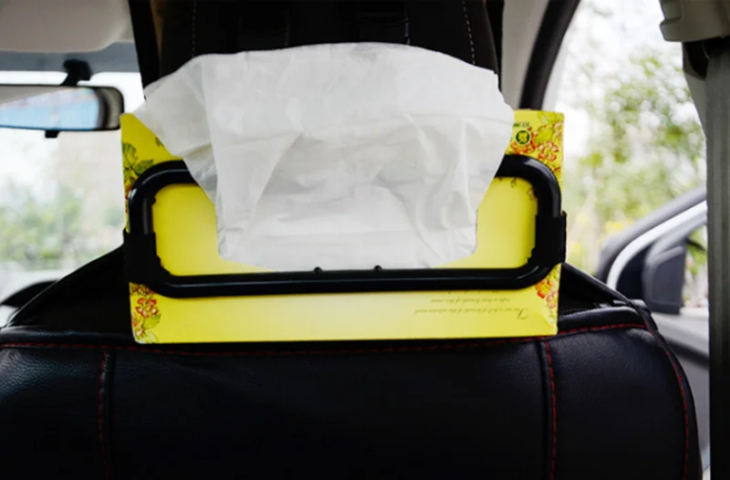 Car Sun Visor Tissue Paper Box Tissue Holder for Land Rover LR4 LR3 LR2 Range Rover Evoque Defender Discovery Freelander