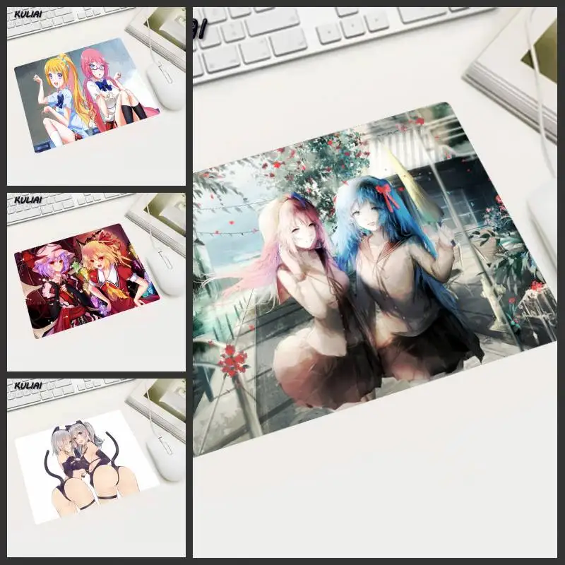 

XGZ Featured Anime Korean Anime Game Mouse Pad 22X18/25X20/29X25CM Small Size Gaming Mat for Pubg Csgo Rainbow Six Siege Mats
