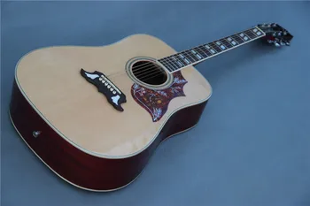 

Glisten nature acoustic electric guitar with fishman pickup