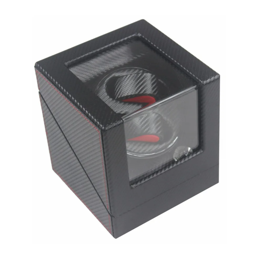 Watch Winder ,LT Wooden Automatic Rotation 2+0 Watch Winder Storage Case Display Box (black colors)
