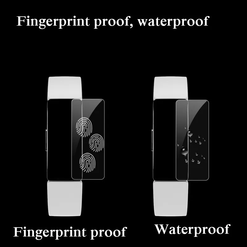 

HD TPU Soft Film For Fitbit Inspire/Inspire HR Waterproof Anti-Scratch Protective Film Full Screen Protector Cover