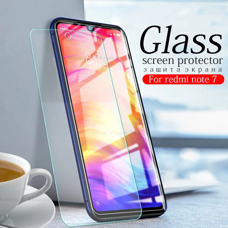 

For Xiaomi Redmi Note 7 Glass Screen Protector Redmi Note 7 Tempered Glass xiomi xaomi redmi note 7 note7 protective glas Film