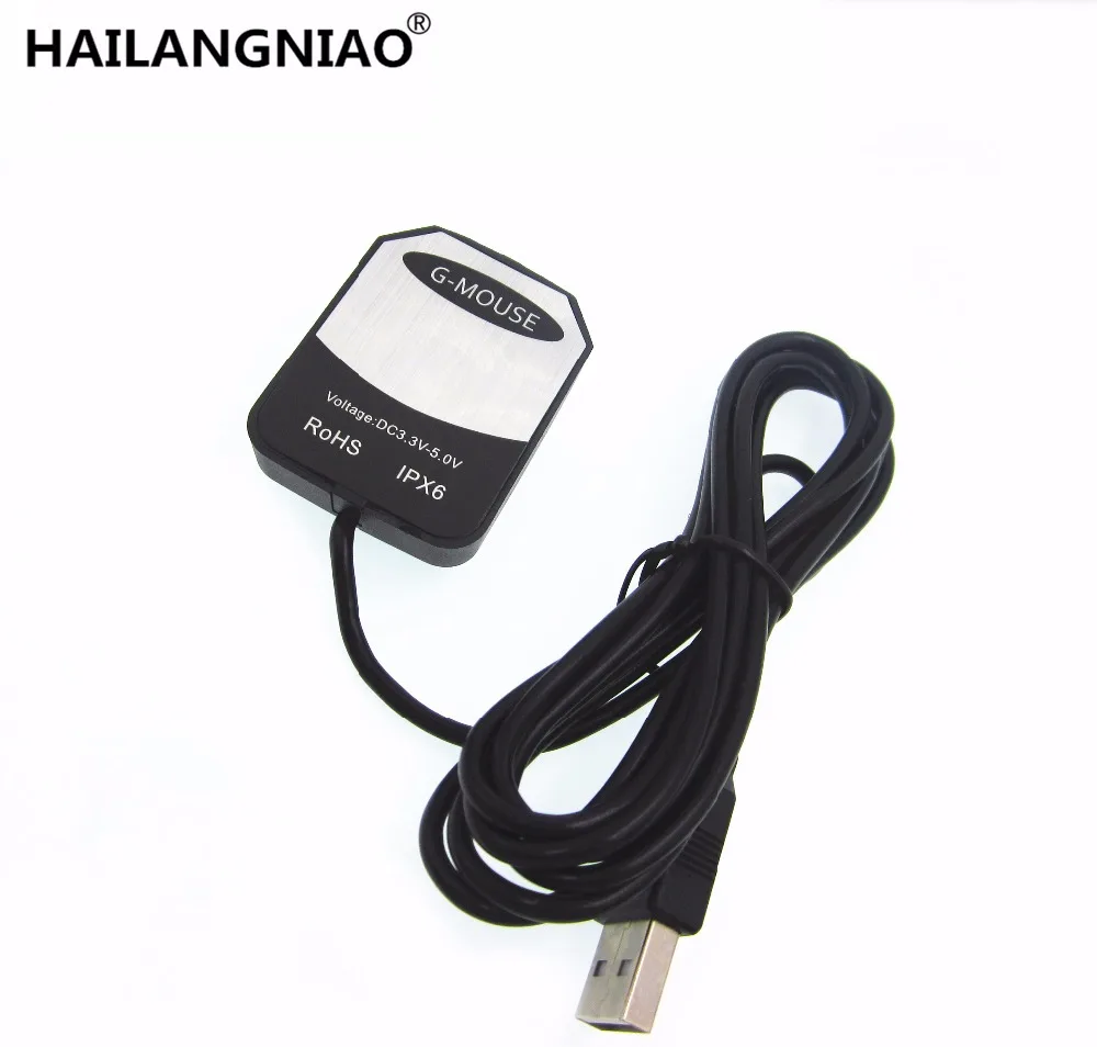 USB GPS Receiver 7020 gps chip GPS Antenna G Mouse replace BU353S4 VK