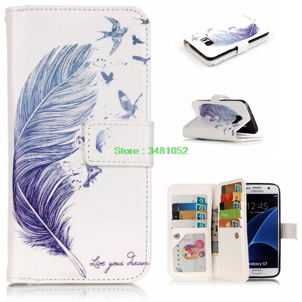Phone leather Case 3D Painting case for Samsung Galaxy S 7 S7 7S Hero G930 G930F G930FD G930U G930A SM-G930F SM-G930FD SM-G930U | Мобильные