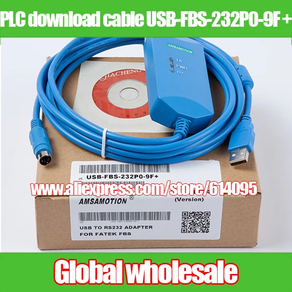 Программируемый кабель FATEK ПЛК USB для программирования PLC адаптер RS232 FBS 1 шт.|adapter