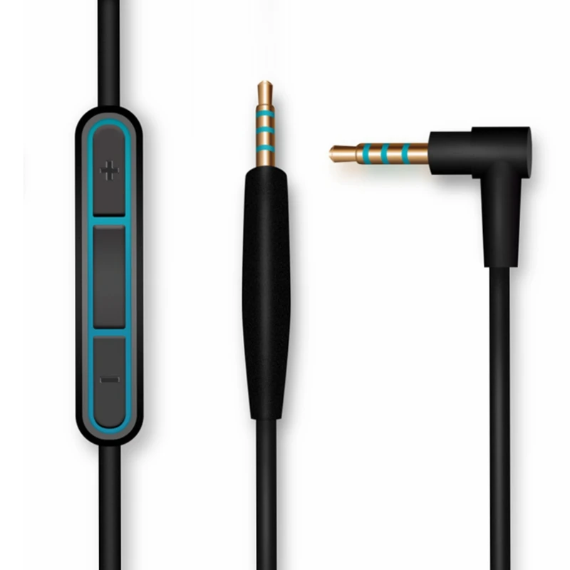 New Replacement Audio Cable Cord For Bose QC25 Quiet Comfort Headphone With Mic Volume Control For IOS Android System 1.5m New Replacement Audio Cable Cord For Bose QC25 Quiet Comfort Headphone With Mic Volume Control For IOS Android System 1.5m