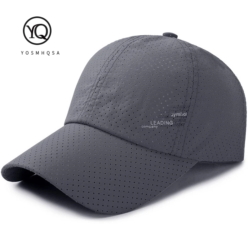

Sun Protection Baseball Cap Men's Summer Hat Sports Outdoor Fisherman Cycling Dad Fishing Climbing Sun Hat Snapback WH125