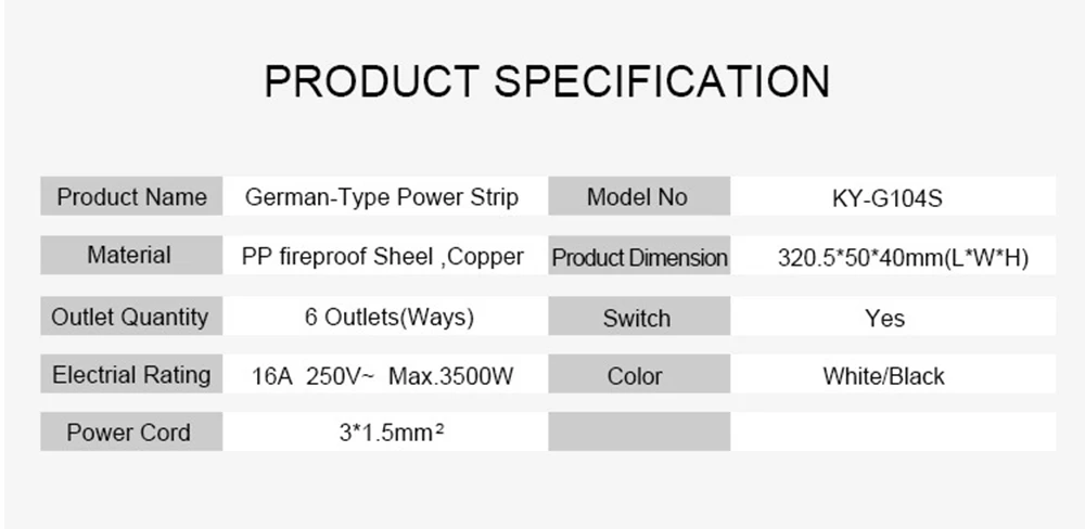 Мощность полосы Стабилизатор напряжения 3/4/5/6 EU переменного тока розетка Мощность розетки привести Мощность расширение полосы с адаптером селфи-стик расширение Cable1.5m