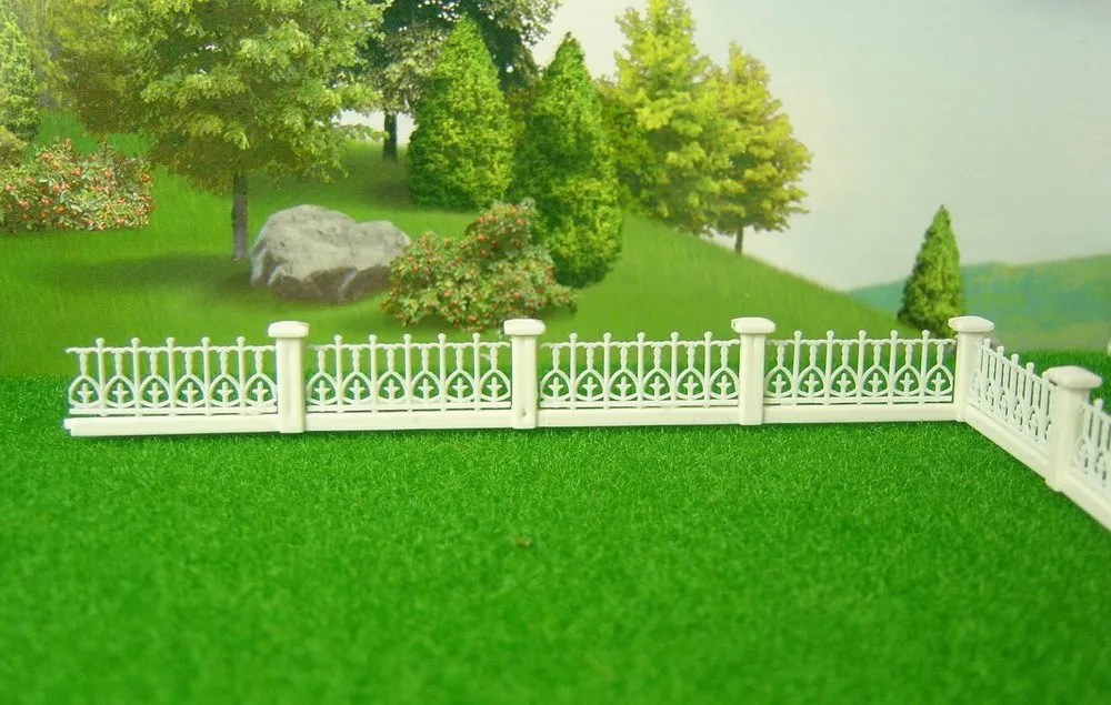 

LG20009 1 Meter Model Railway Building Fence Wall Scale 1:200 N Z