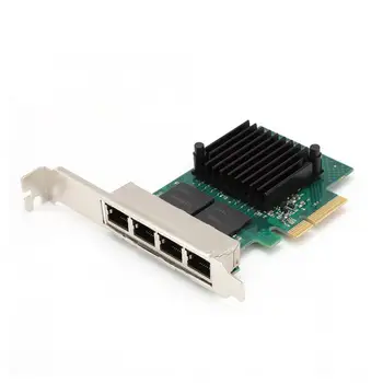 

For Intel I350AM4 PCI-E X4 Gigabit Ethernet Adapter Card Network Card SE-LGI350A-4BT New