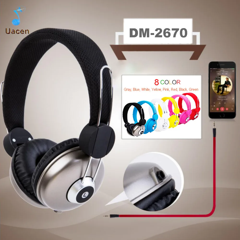 Buy Universal Wired 3.5mm Stereo Headphones With