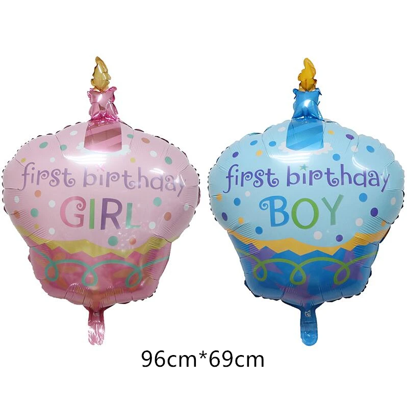 

Big size cake candles Balloon Birthday Party Decoration First Birthday For Kid