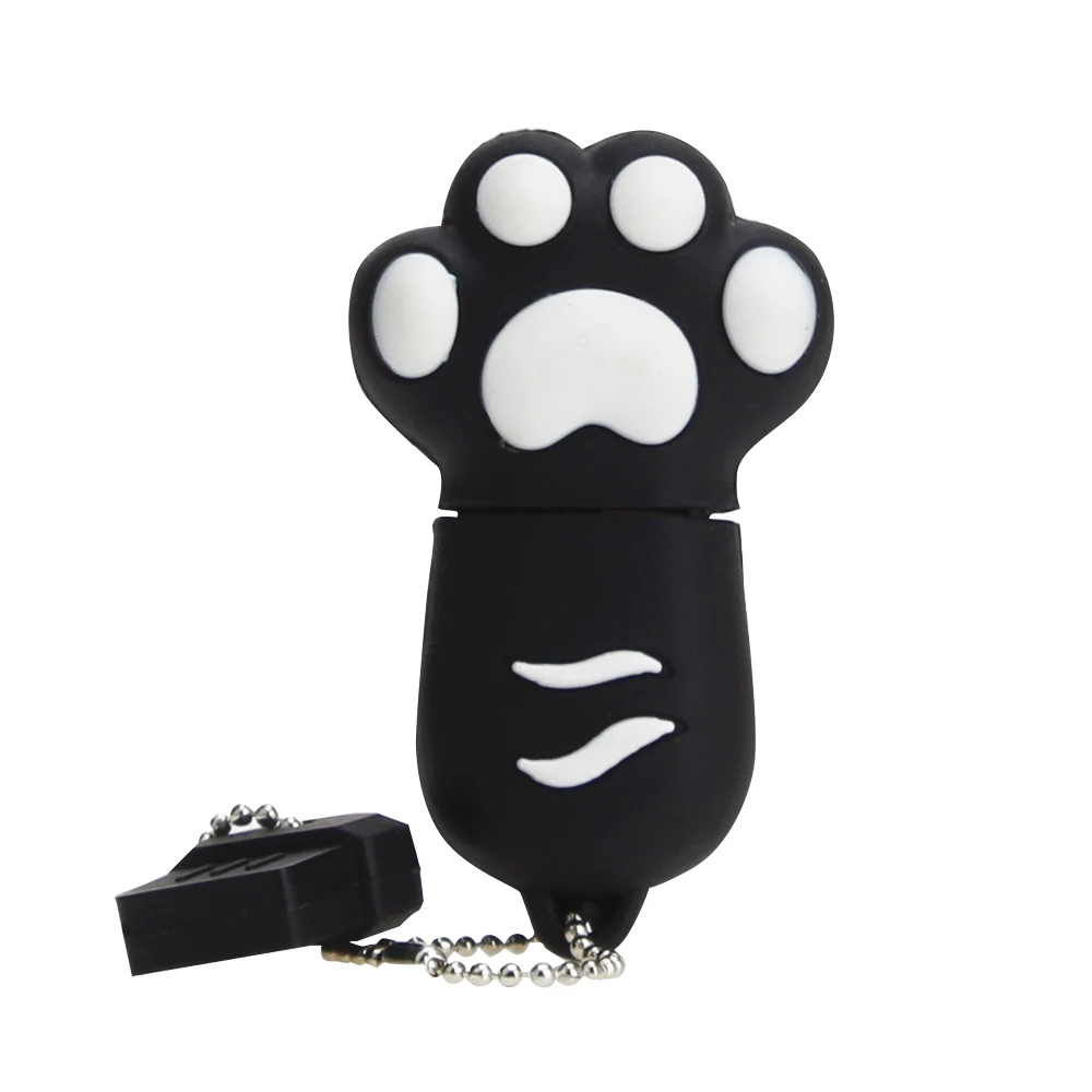 Usb Flash Drive 64GB Cute Cartoon Cat Paw Pen Drive 4G 8GB 16GB 32GB 64GB Usb Stick High Speed Pendrive High Quality Thumbdrives (4)