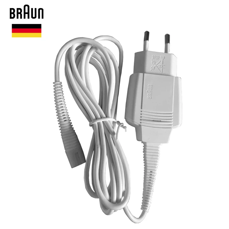 Шнур зарядного устройства для электробритвы Braun 5497 штепсельная вилка