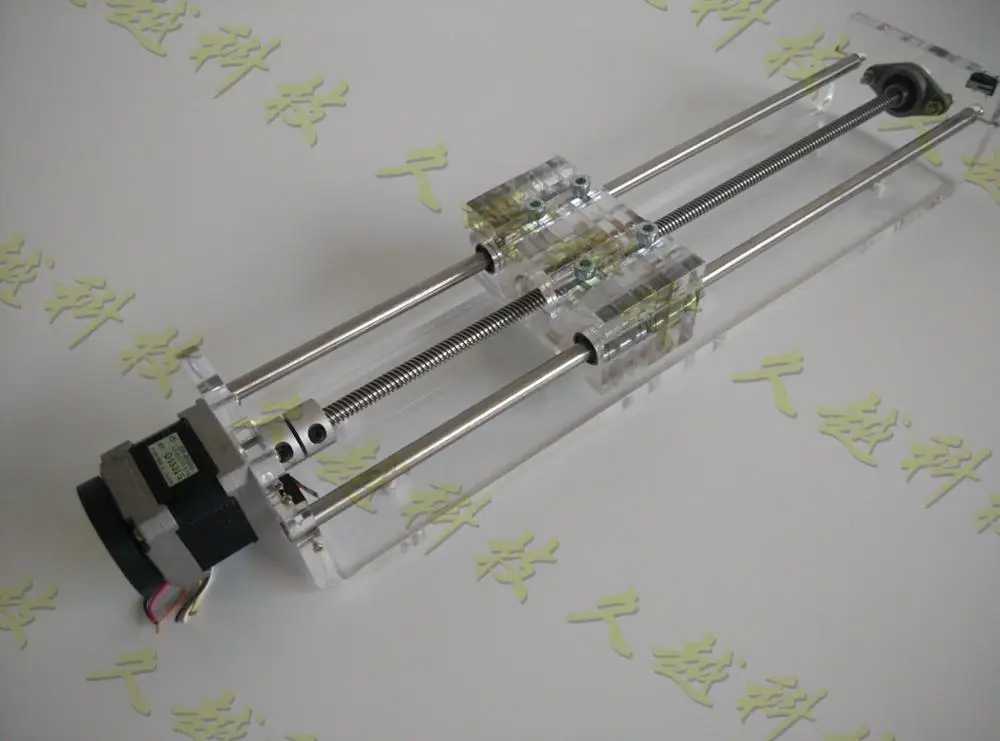 

Z axis CNC linear slider Slide rail NEMA17 stepper motor effective stroke 100-300mm TR8x8 lead screw